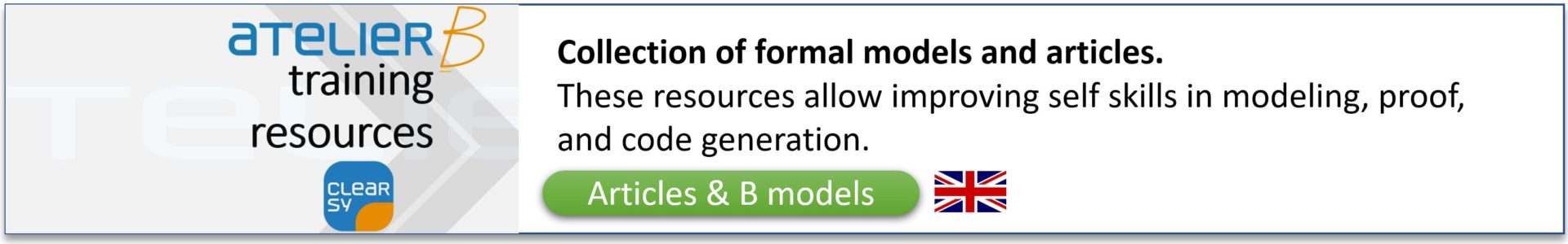 The Industrial Tool To Efficiently Deploy The B Method - Atelier B